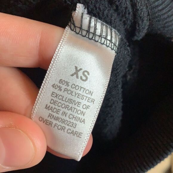 Kendall & Kylie Black & Floral Print Sweater Top - Picture 9 of 11